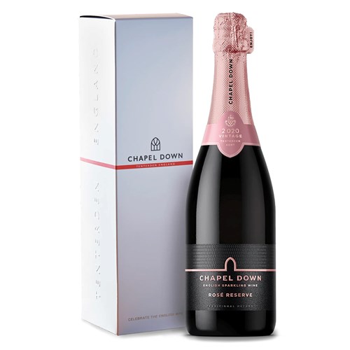 Chapel Down Rose Reserve 2021 English Sparkling 75cl - Customer Favourite